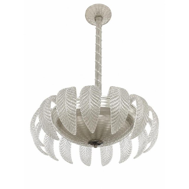 Murano Glass Chandelier Attributed to Ercole Barovier Murano, 1940s–1950s This extraordinary chandelier belongs to that...