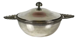 Art Deco Style Silver-Plated Sugar Bowl, 1930s