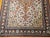 1900 - 1909 Vintage Persian Qum Area Rug, Hand-Knotted Silk, Floral Pattern, Ivory & Navy, 3x5 For Sale - Image 5 of 18