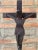 Antique Cast Iron Cross, 1890s For Sale - Image 5 of 11