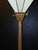 Metal 1970s Arts & Crafts Style Stained Glass Torchiere Floor Lamp For Sale - Image 7 of 7
