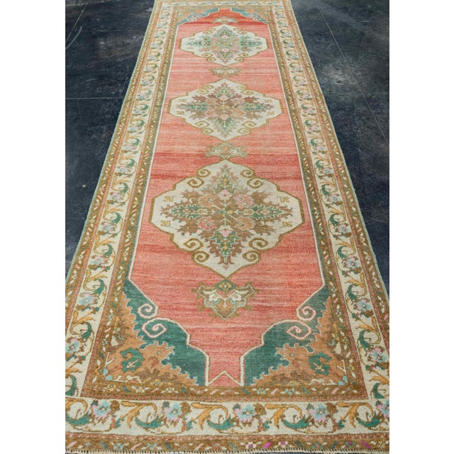 Turkish Vintage Rug 3'7" x 10'9" #21127 Explore a curated collection of hallway runners, wool rugs, and handmade...