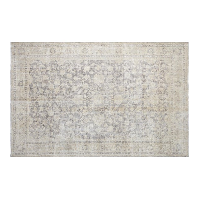 1960s Turkish Oushak Rug For Sale