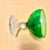1960s Vintage Anchor Hocking Burple Green Champagne Coupe Sherbet Glasses - Set of 4 For Sale - Image 5 of 7