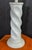 Michael Taylor Michael Taylor Style Plaster Spiral Floor Lamp and Table Lamp Set With Shades, 1980s - A Pair For Sale - Image 4 of 13