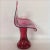 Antique Cranberry Glass Jack in the Pulpit Vase For Sale - Image 4 of 6