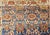 19th Century Persian Kurdish Bidjar Runner Rug, Hand-Knotted Wool, All Over Geometric Pattern, Blue & Ivory, 4x8 For Sale - Image 9 of 14