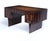 1950s Art Deco Italian Macassar Ebony Desk with Leather Top, 1950s For Sale - Image 5 of 18
