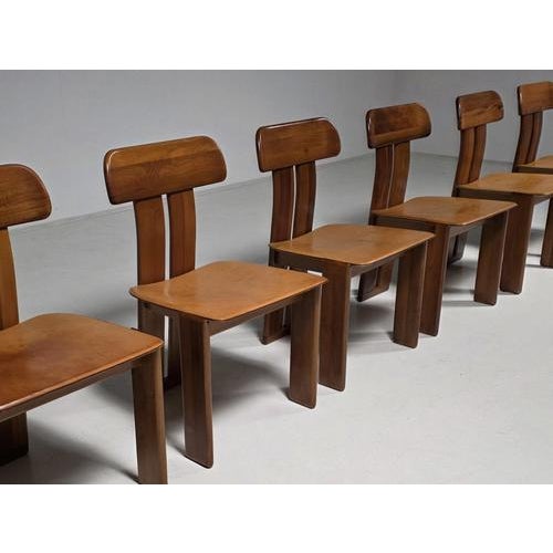 Sapporo Dining Chairs by Mario Marenco for Mobil Girgi, Set of 6 For Sale - Image 6 of 12
