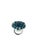 Bochic “Orient” Diamond & Turquoise Retro Ring Set In 18K Gold & Silver For Sale In New York - Image 6 of 6