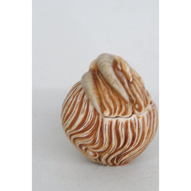 Stone Harmony Kingdom Roly Poly Gleason Goat Ram Box Figurine With Original Box 5123b For Sale - Image 7 of 17