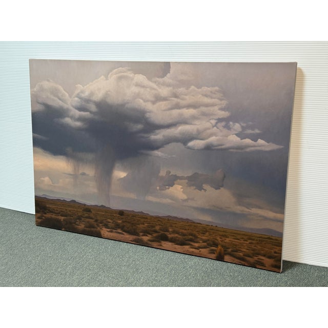 Design Plus Gallery presents Brewing Storm, an Original Oil on Canvas by David Gordinier. The painting captures a dramatic...