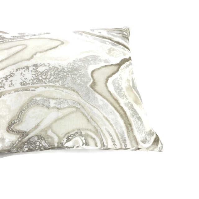 2020s Holly Hunt Marbled in Terrazzo Lumbar Pillow Cover For Sale - Image 5 of 5