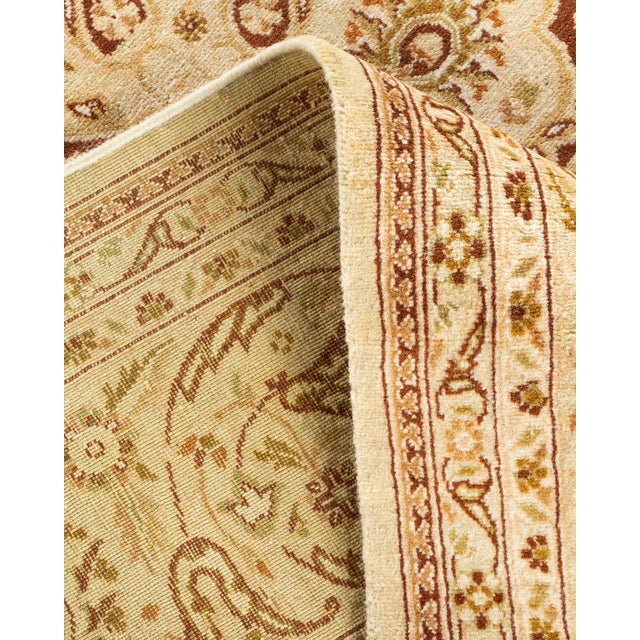 Mogul, One-of-a-Kind Hand-Knotted Area Rug - Ivory, 6' 1" x 9' 1" For Sale In New York - Image 6 of 8