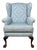 Antique Early 20th Century English Oak Wingback Armchair For Sale