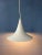 Mid-Century White Space Age Witch Hat Pendant Lamp For Sale - Image 4 of 11