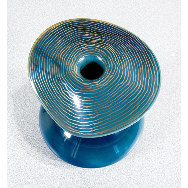 Vase in Murano Blown Glass For Sale - Image 4 of 11