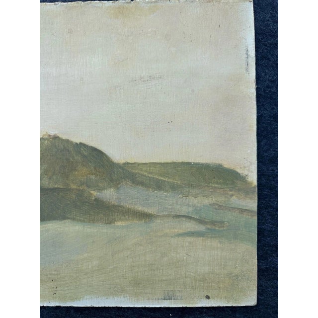 Möller Theo, Rhön, Fulda, Bieberstein Castle, Schakau 1938, Oil on Cardboard For Sale - Image 7 of 13