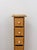Vintage Pine Six Drawer Narrow Vertical Apothecary Cabinet Storage For Sale - Image 10 of 12