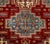 Late 20th Century Indian Kazak Style Wool Carpet, 9' 7" X 6' For Sale - Image 5 of 9