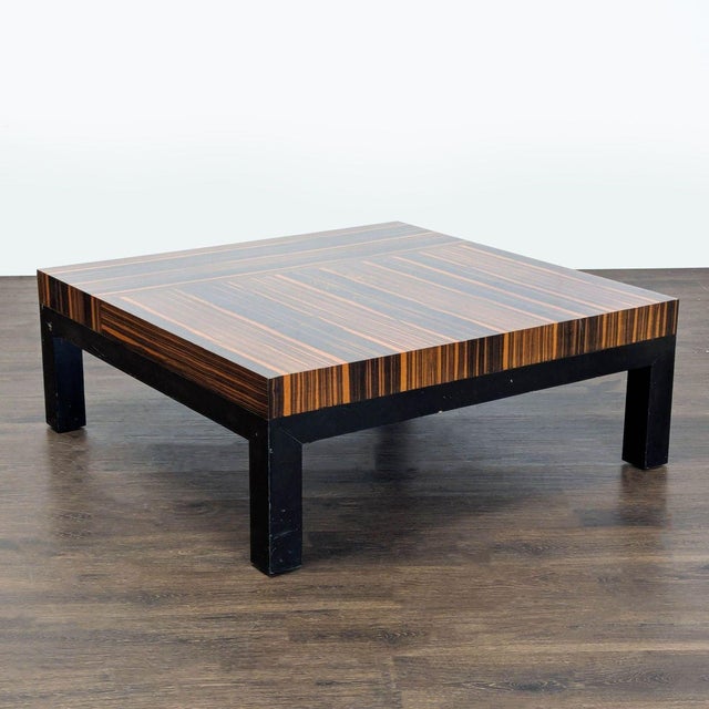 Christian Liaigre Attributed to Christian Liaigre for Holly Hunt Boke Coffee Table For Sale - Image 4 of 7