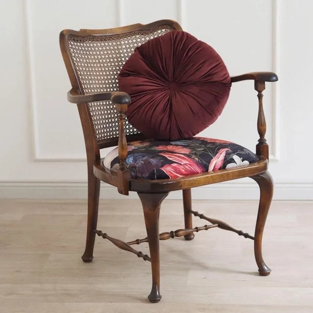 Armchair with Viennese Weave, Germany 1930s For Sale - Image 11 of 12