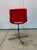 Mid-Century Modern A Pair of Swedish Overman Office Swivel Chair in Red by Svante Schöblom, 1970s For Sale - Image 3 of 10
