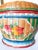 Vintage Folk Art Chinese Wedding Basket, Hand Painted For Sale - Image 11 of 12