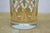 1960s Mid Century Modern Culver Valencia 22k Gold Green Lattice Highball Glasses - 7 pcs For Sale - Image 9 of 12