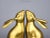 Mid 20th Century Brass Rabbit Bookends - a Pair For Sale - Image 4 of 8