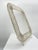 Vintage White Pleated Metal Photo Frame by Mathieu Matégot for Atelier Matégot, France, 1950 For Sale - Image 6 of 12