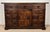 1930s Spanish Rustic Oak Sideboard with Paneled Doors and Iron Hardware, 1930s For Sale - Image 5 of 10