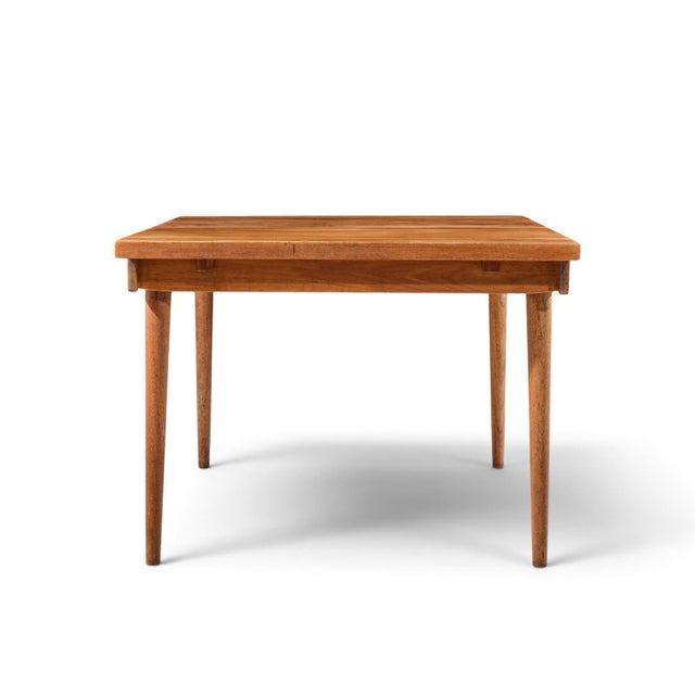 Mid 20th Century Finn Juhl for France & Søn Fd510 Expanding Teak Dining Table With 2 Leaves For Sale - Image 5 of 14