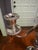 Silver Mid 20th Century Silver Plate Three Nozzle Candelabra. For Sale - Image 8 of 11