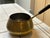 1950s 1950s Brass Saucepan With Long Black Handle, Mid Century For Sale - Image 5 of 5