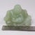 Chinese Carved Green Jade Maitreya Laughing Buddha Figure For Sale - Image 12 of 15