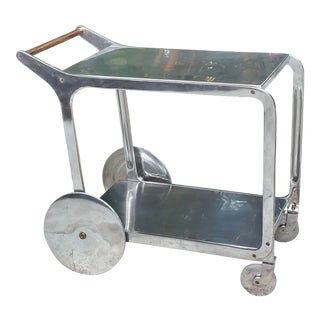 Roost Circa Aluminum Bar/Kitchen Cart For Sale