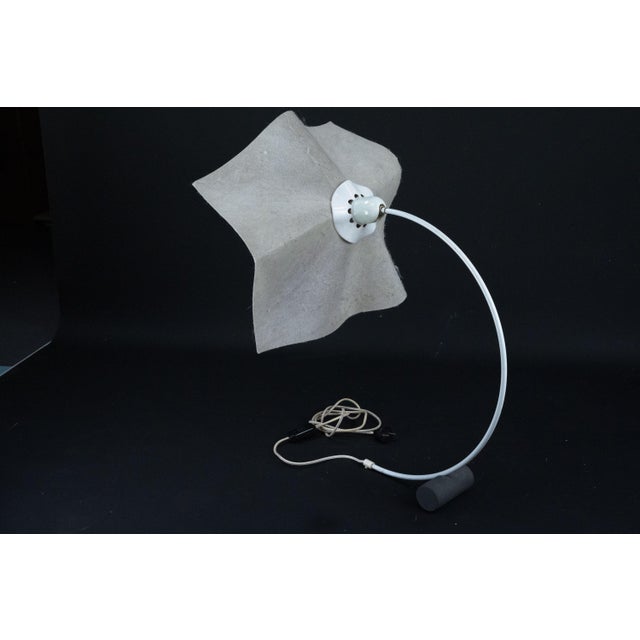 White Vintage Area Curva Lamp from Mario Bellini, Italy, 1970s For Sale - Image 8 of 15