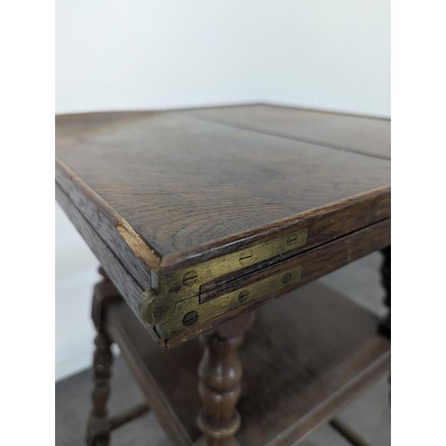 Saddle Side Table For Sale - Image 5 of 6