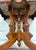 Late 19th Century Antique Victorian Eastlake Marble Top Walnut Parlor Table For Sale - Image 5 of 14