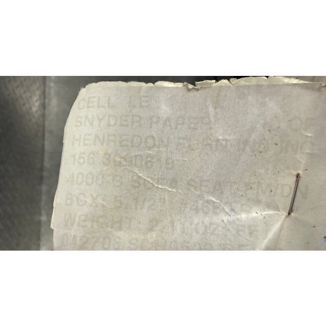 Wood Ralph Lauren by Henredon Leather Sofa, Late 20th Century For Sale - Image 7 of 7