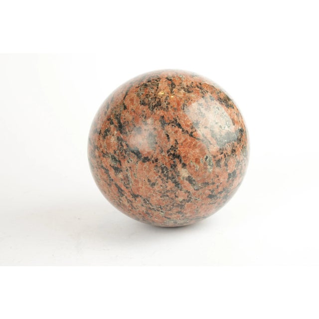 Stone Sphere Paperweight, in Good conditions. Designed 1890 to 1919 This piece is designed in the style of the selected...
