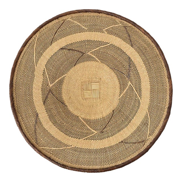 Early 20th Century Tonga Binga Basket 22.5 Inch For Sale
