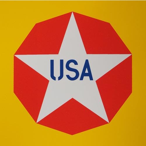 Robert Indiana, American Dream, New Glory Penny, Original Screenprint For Sale - Image 4 of 5