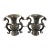 Pair of Chinese Archaistic Bronze Vases With Dragon Handles For Sale