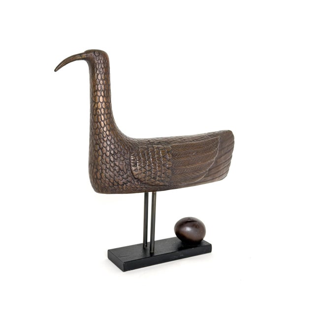 Gray Stig Lindberg, Solfågeln, 1978, Bronze For Sale - Image 8 of 8
