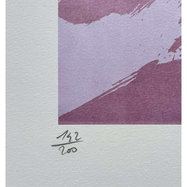 Ernest Pignon-Ernest, Portrait of Rimbaud, 1986, Lithograph For Sale - Image 5 of 6