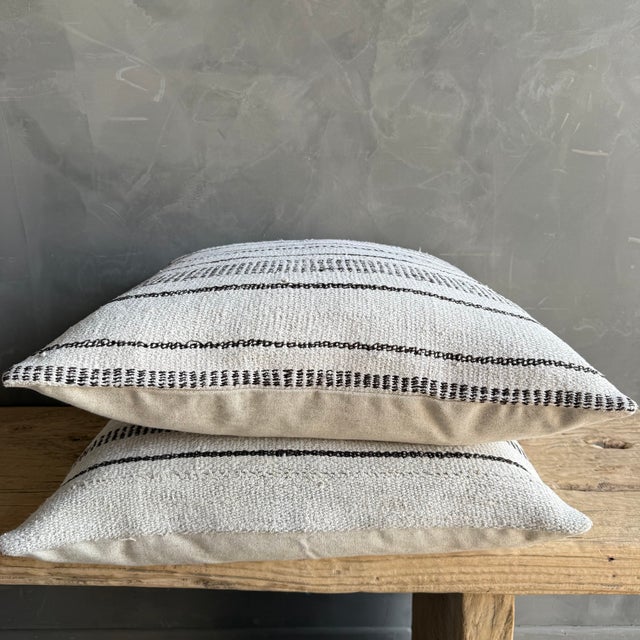 Not Yet Made - Made To Order Vintage Rug Pillow (Pair)– W For Sale - Image 5 of 6