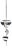 Small Bonnie Config 1 Led Linear Pendant by Ovature Studios For Sale