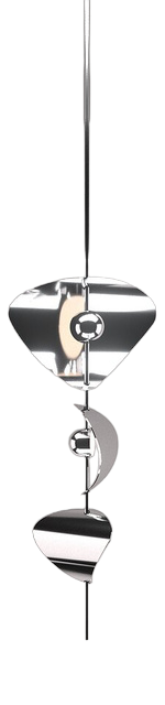 Small Bonnie Config 1 Led Linear Pendant by Ovature Studios